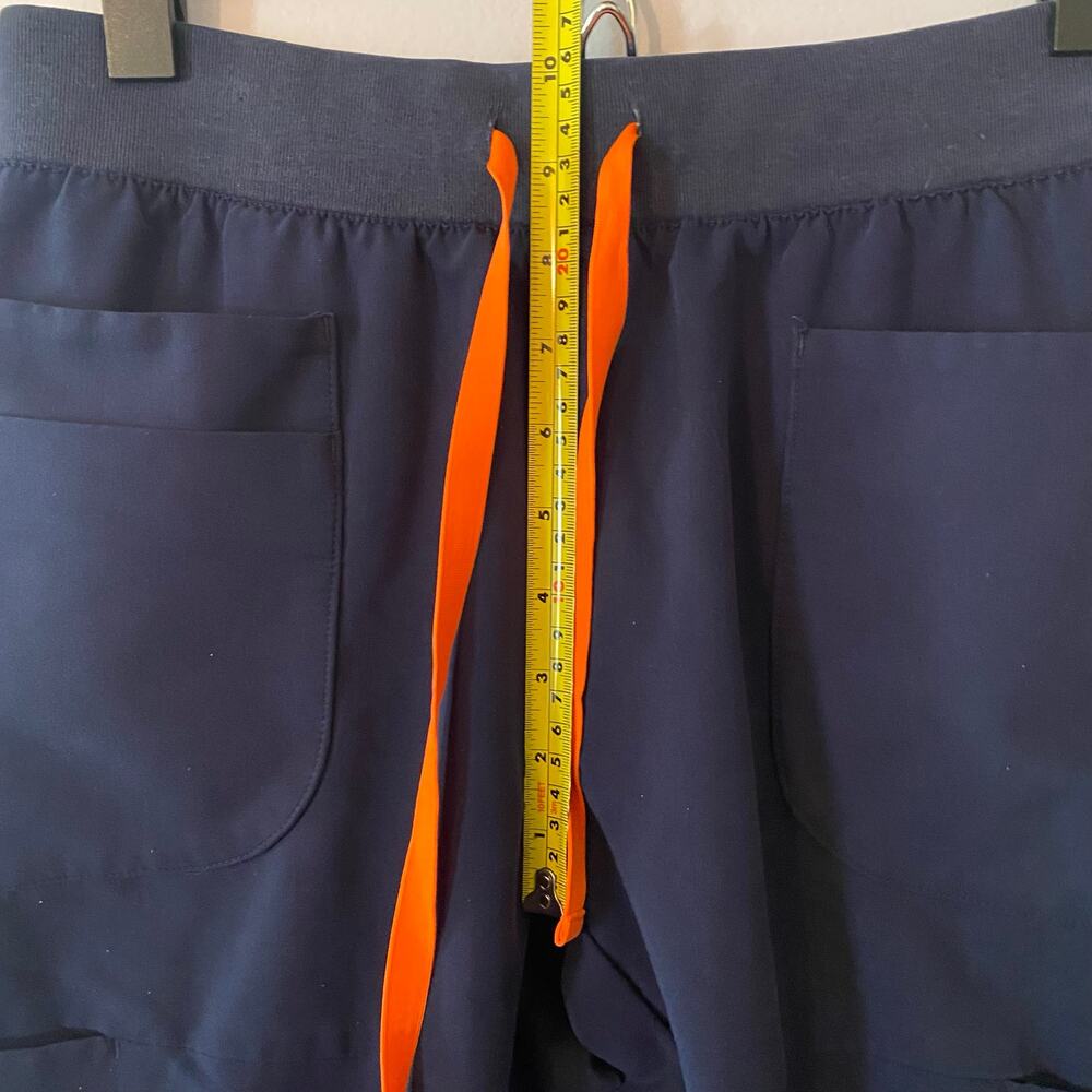 FIGS Navy Blue Zamora Jogger Scrub Pants Uniform Nurse Doctor Women's size Small - Picture 7 of 8